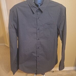 Burnside Long Sleeve Men's Shirt. Size XL 100 % Cotton.